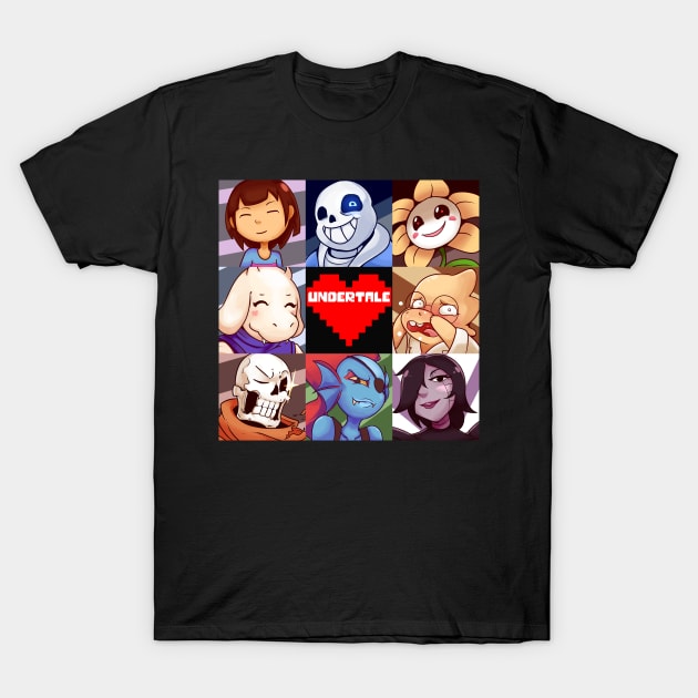 Undertale T-Shirt by almnasty